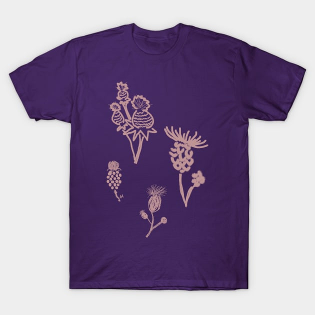 Thistle Studies T-Shirt by LochNestFarm